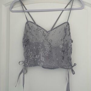 Savage X Fenty Devore’ Dreams Velvet Sleep Cami and Shorts